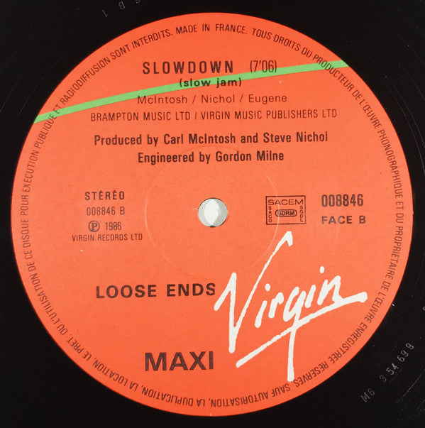 Loose Ends : Slow Down (12")