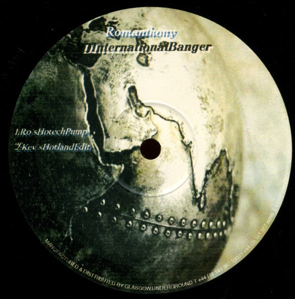 Romanthony : D'International Banger (12")