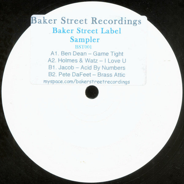 Various : Baker Street Label Sampler (12", Smplr, W/Lbl, Sti)