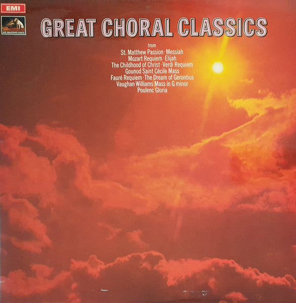 Various : Great Choral Classics (LP, Comp)