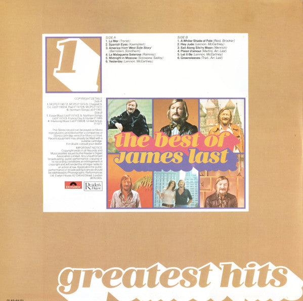 James Last : The Best Of James Last (7xLP, Comp + Box)