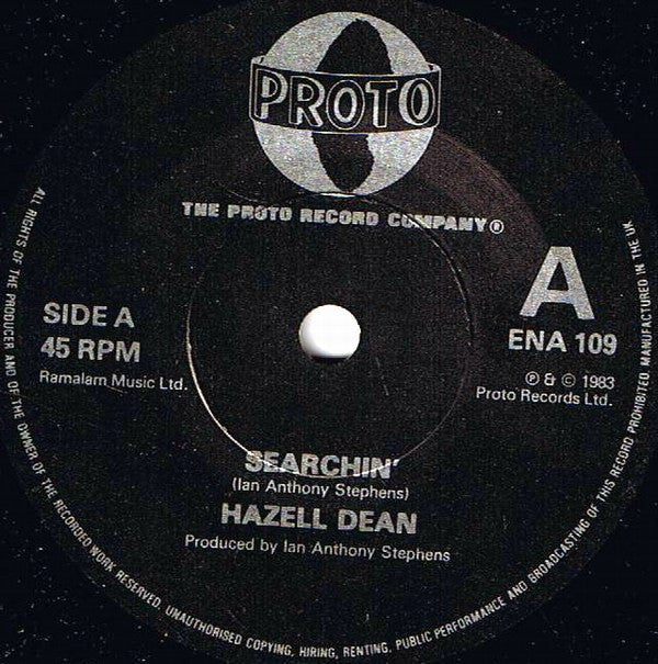 Hazell Dean : Searchin' (7", Single, Sil)