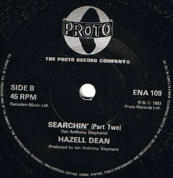 Hazell Dean : Searchin' (7", Single, Sil)