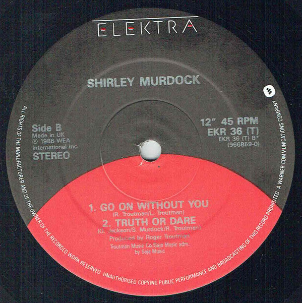 Shirley Murdock : Truth Or Dare (Remix) (12")