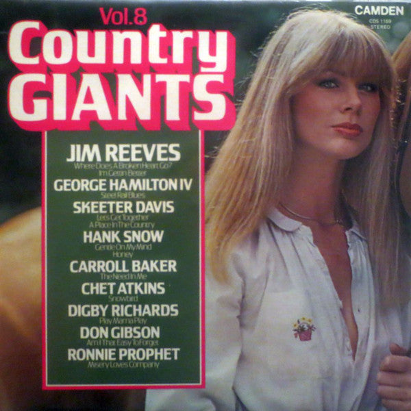 Various : Country Giants Vol. 8 (LP, Comp)