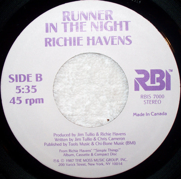Richie Havens : Drivin' (7")