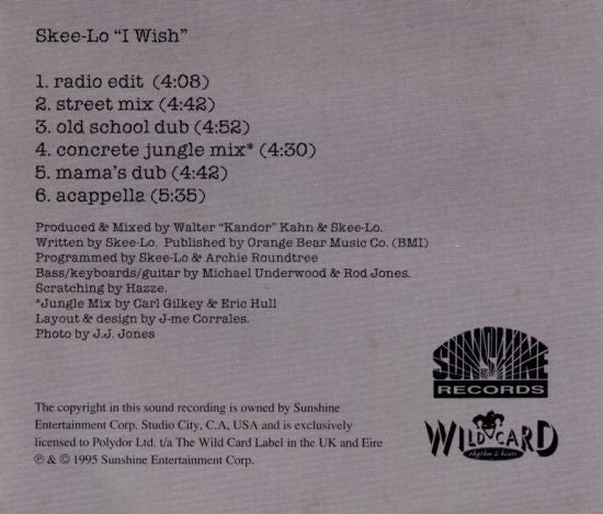 Skee-Lo : I Wish (CD, Single)