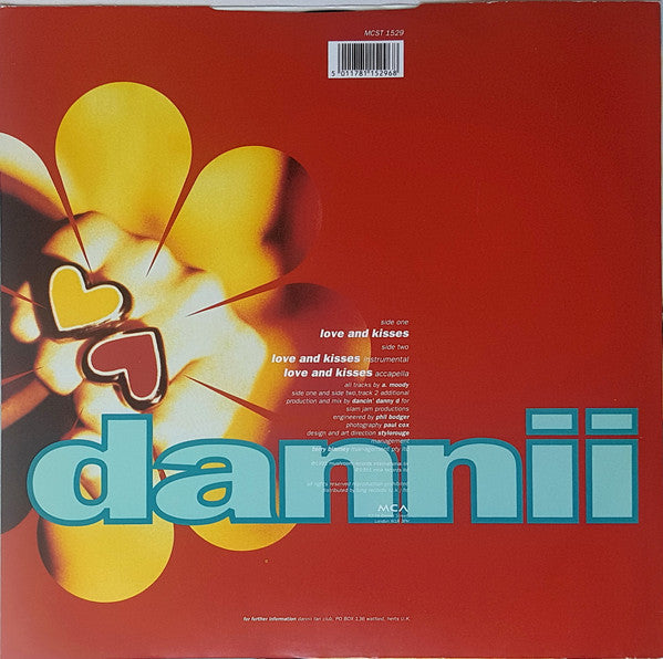 Dannii Minogue : Love And Kisses (12", Single)
