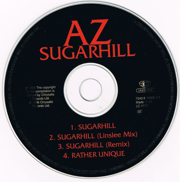 AZ : Sugarhill (CD, Single)