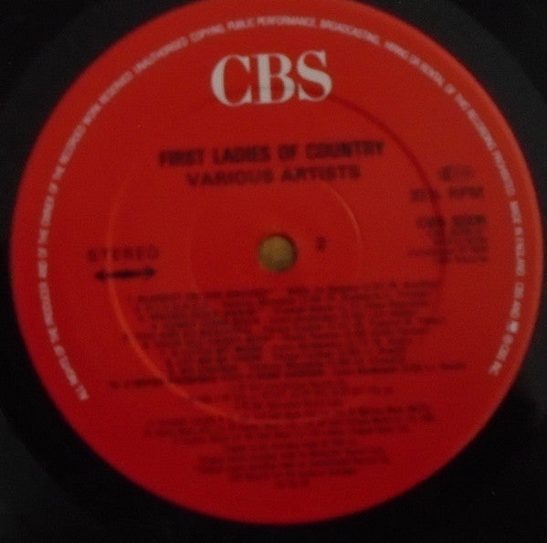 Various : First Ladies Of Country (LP, Comp, RE, Red)