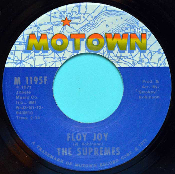 The Supremes : Floy Joy (7", Single, Ame)