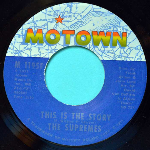 The Supremes : Floy Joy (7", Single, Ame)