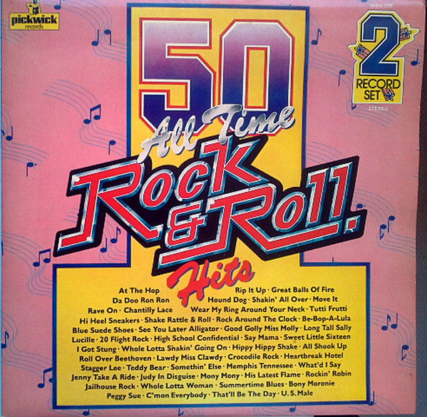 The Rock And Rollers : 50 All Time Rock & Roll Hits (LP, Album, Comp)