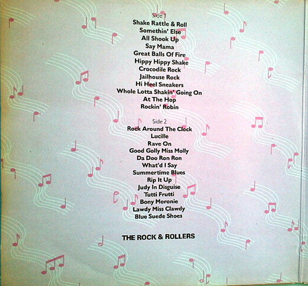 The Rock And Rollers : 50 All Time Rock & Roll Hits (LP, Album, Comp)