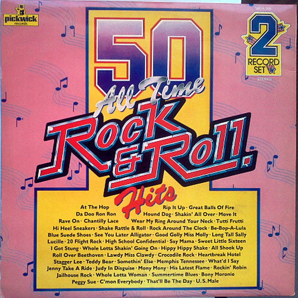 The Rock And Rollers : 50 All Time Rock & Roll Hits (LP, Album, Comp)