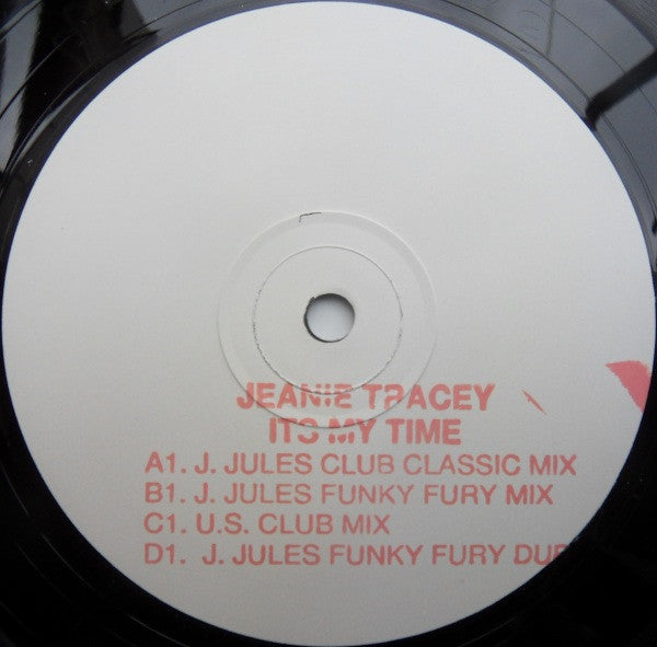 Jeanie Tracy : It's My Time (2x12", Promo, W/Lbl)