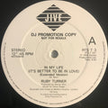 Ruby Turner : In My Life (It's Better To Be In Love) (12", Promo)