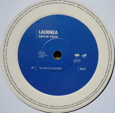 Laurnea : Days Of Youth (12", Promo)