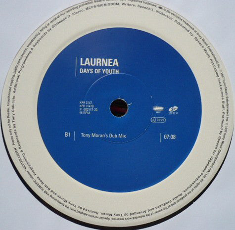 Laurnea : Days Of Youth (12", Promo)