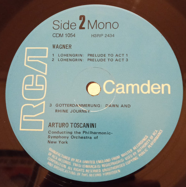 Arturo Toscanini Conducting Philharmonic-Symphony Orchestra Of New York : Dawn And Siegfried's Rhine Journey (From Götterdammerung); Symphony No. 101 In D ("The Clock"); Prelude To Acts 1 & 3 Of Lohengrin (LP, Comp, Mono, RE)