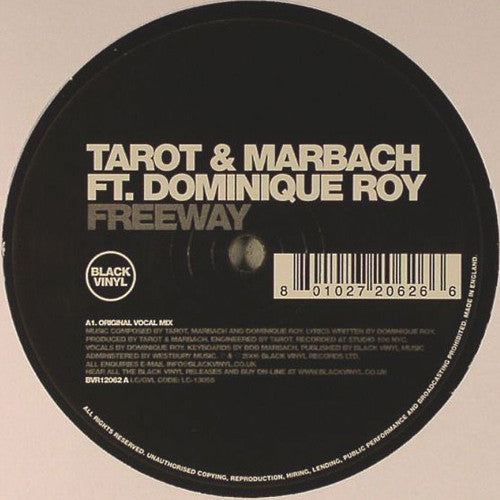 Tarot & Marbach Ft. Dominique Roy : Freeway (12")