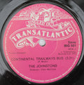 The Johnstons : Continental Trailways Bus (7", Single)