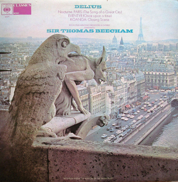 Frederick Delius, Royal Philharmonic Orchestra & Royal Philharmonic Chorus Conducted By Sir Thomas Beecham : Nocturne (The Song Of A Great City) / Eventyr (Once Upon A Time) / Koanga: Closing Scene (LP, Comp, Mono, RE)