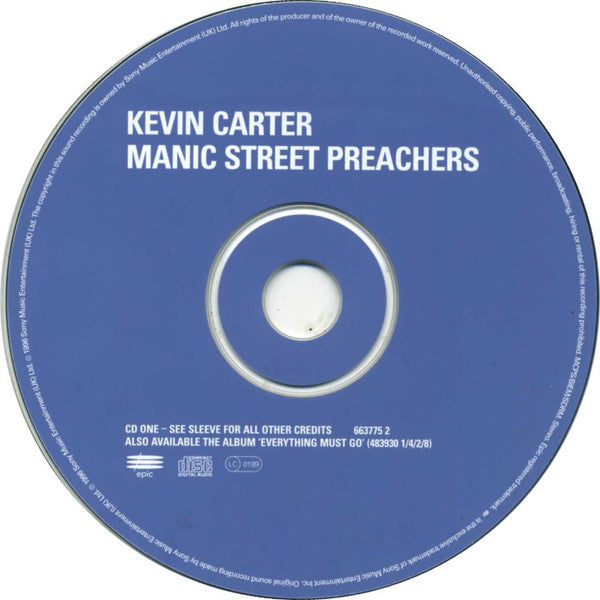 Manic Street Preachers : Kevin Carter (CD, Single, CD1)
