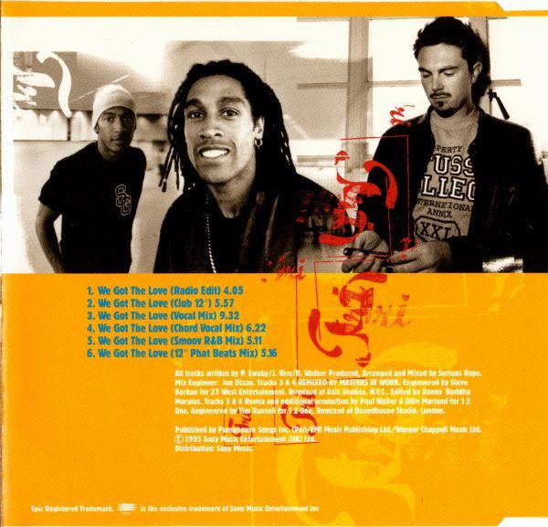 Tri : We Got The Love (CD, Maxi)
