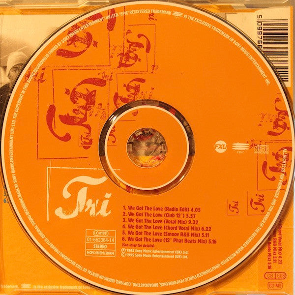 Tri : We Got The Love (CD, Maxi)