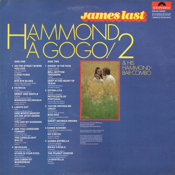 James Last & His Hammond Bar Combo : Hammond À Gogo / 2 (LP, Album)