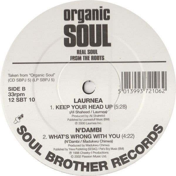 Various : Organic Soul Sampler (Real Soul From The Roots) (12", Smplr)