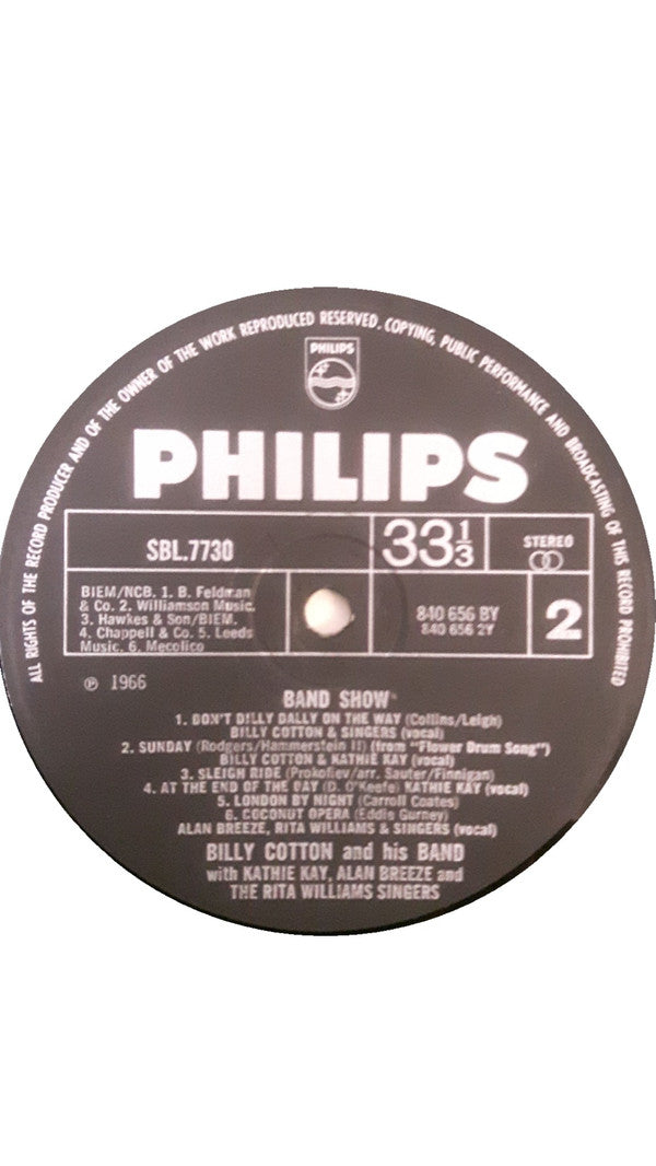 Billy Cotton And His Band : Band Show (LP)