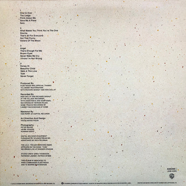 Fleetwood Mac : Tusk (2xLP, Album, Emb)