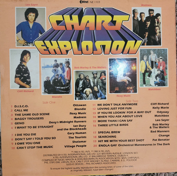 Various : Chart Explosion (LP, Comp, WEA)