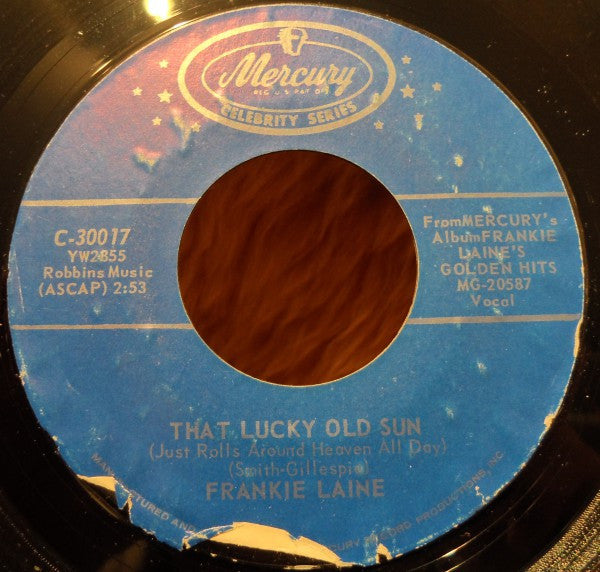 Frankie Laine : That Lucky Old Sun (7", Single)