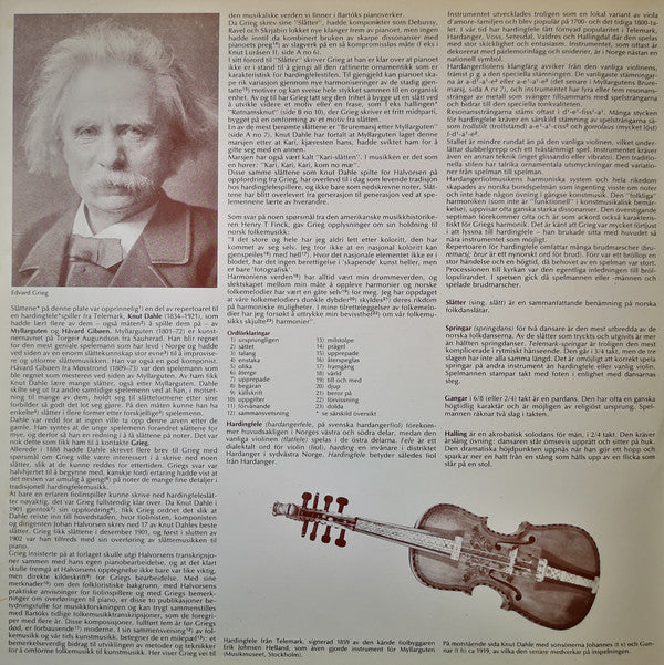 Knut Buen / Gunnar Dahle, Einar Steen-Nøkleberg : Slåtter (LP)