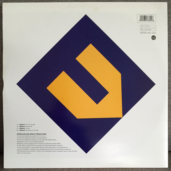 E'voke : I Believe (12")