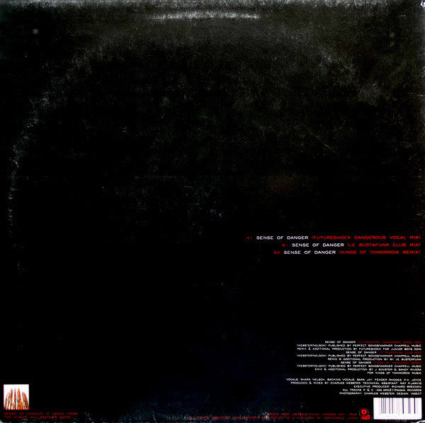 Presence Featuring Shara Nelson : Sense Of Danger (Remixes) (12")