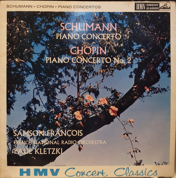 Samson François, Orchestre National De France, Paul Kletzki - Robert Schumann / Frédéric Chopin : Piano Concerto / Concerto No. 2 (LP)
