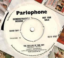 Larry Marshall (4) : A Town Like Glasgow (7", Single, Promo)