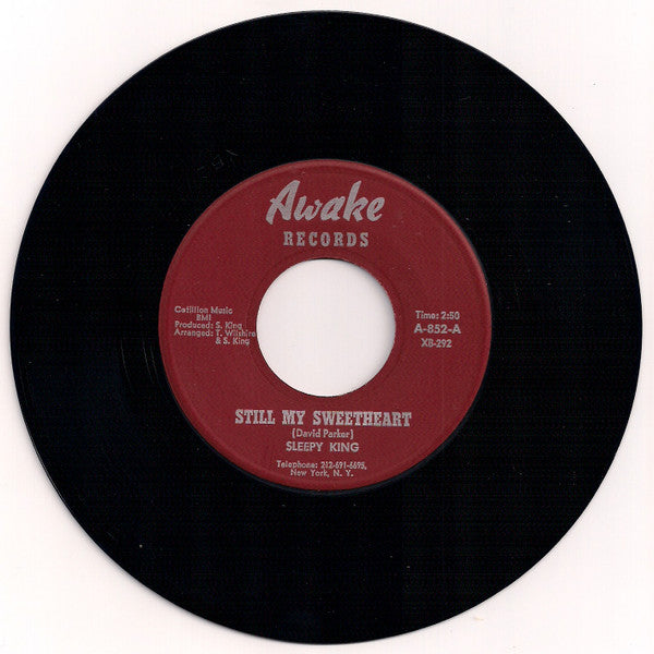 Sleepy King : Still My Sweetheart (7", Single)