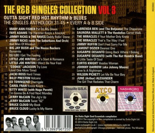 Various : Outta Sight The R&B Singles Collection Volume 3 (CD, Comp)