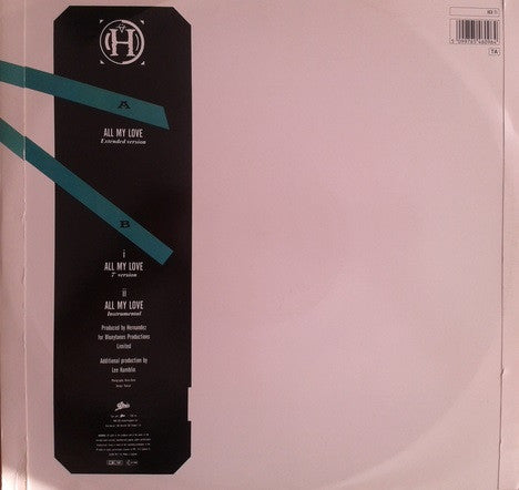 Wayne Hernandez : All My Love (Extended Version) (12")