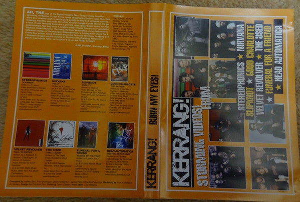 Various : Kerrang! Burn My Eyes! (DVD-V, Smplr)