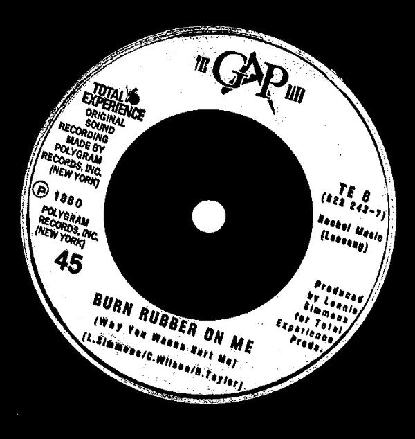 The Gap Band : Jammin' In America / Burn Rubber On Me (7", Sil)