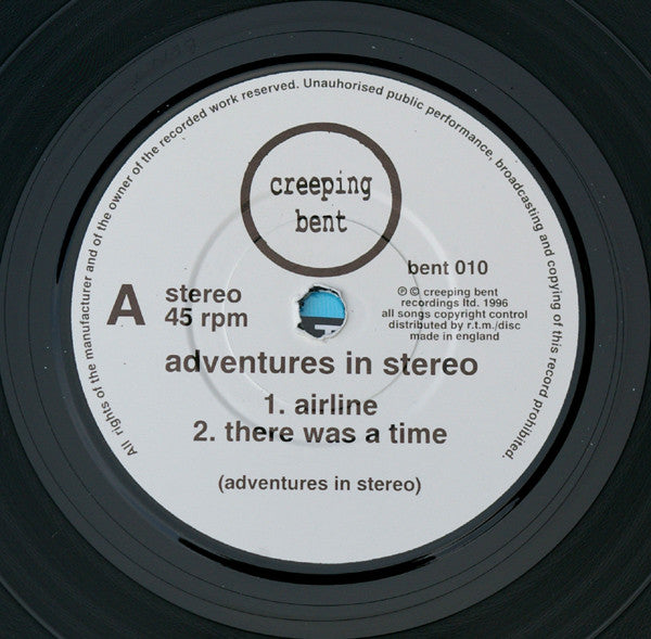 Adventures In Stereo : Airline (7", EP, Ltd)