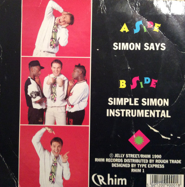 Peter Simon : Simon Says / Simple Simon Instrumental (7")