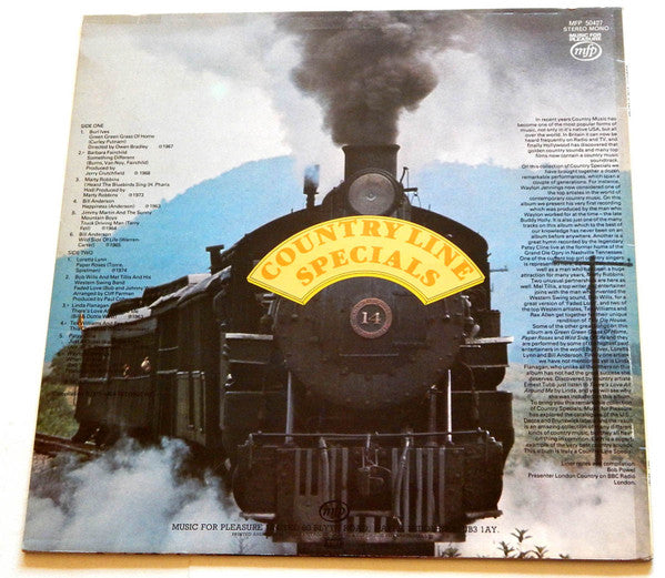 Various : Country Line Specials  (LP, Comp, Mono)