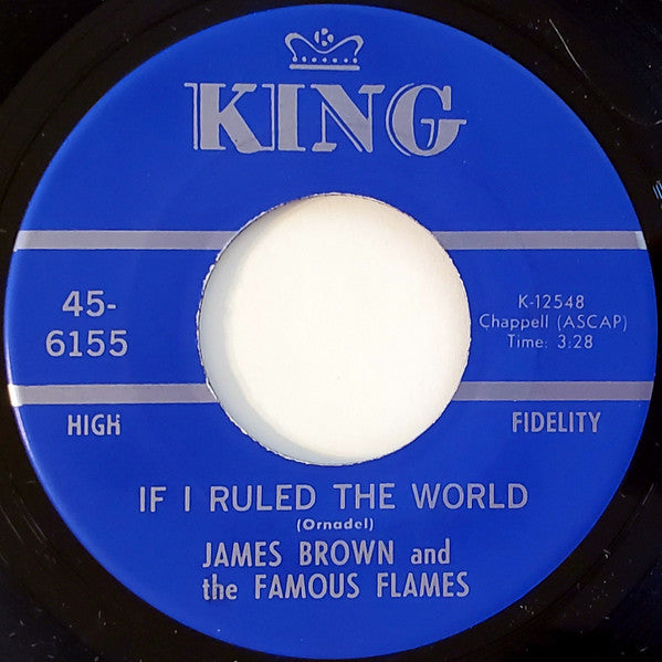 James Brown And The Famous Flames* : I Got The Feelin'  (7", Single, Ind)